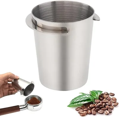 Produktbild von Kaffeedosierbecher 58 mm, 304 Edelstahl Espressodosierbecher Espressomaschinenzubehör