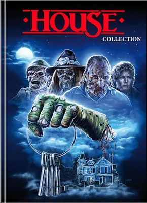 Produktbild von House 1-4 - Collection - Uncut - Mediabook - Limited Edition (4K UHD + Blu-Ray) (8 Discs)
