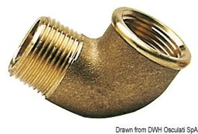 Produktbild von Kolanko mosichżne 90° männlich/weiblich 1"1/4 Osculati 17.224.04