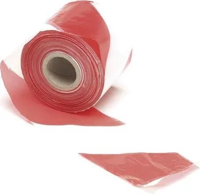 Produktbild von ABSPERRBAND - ROT/WEIß - 250 m