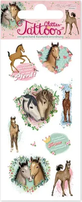 Produktbild von Lutz Mauder Glitter-Tattoo Pferd Pferd2 Pferd2