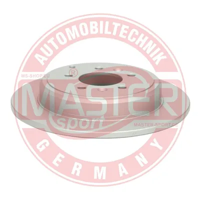 Produktbild von 2x MASTER-SPORT Bremsscheibe 24011002721-PCS-MS hinten 51mm 185 0mm 290mm