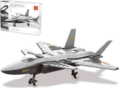 Produktbild von Airforce stavebnice J-20 Chengdu kompatibilní 233 dílů