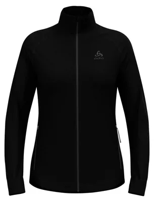 Produktbild von ODLO Midlayer Full Zip Berra SCHWARZ S