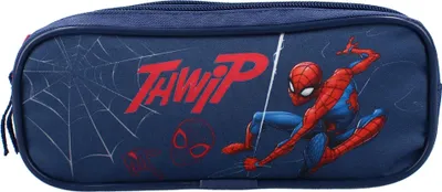 Imagen del producto de Vadobag, Estuche para lápices de Spider-Man, Multicolor, Estampado, Para niños, Con cremallera, Infantil