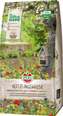 Artikelbild 1 von 'Nützlingswiese (800 g)' aus der Kategorie Insektenwiese
