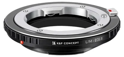 Immagine prodotto di Adattatore per obiettivi: compatibile con obiettivi Leica M e fotocamere Canon RF EOS R. Messa a fuoco manuale. Anello adattatore