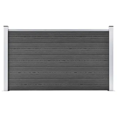 Immagine prodotto di vidaXL Elemento di recinzione WPC 180x105 cm nero