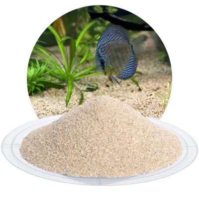 Produktbild von Schicker Mineral-Aquariumsand beige 25 kg-0,5-1,0mm