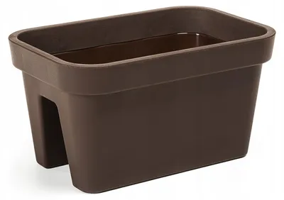 Produktbild von Lamela Lobelia Balkon-Blumenkasten 45 cm Mokka