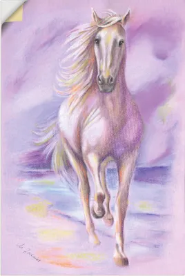 Produktbild von ARTland Wandbild, selbstklebend Traumpferd Größe: 20x30 cm
