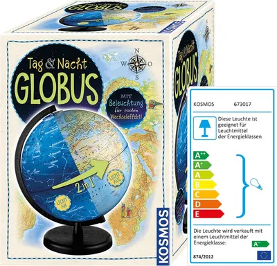 Image de Kosmos 673017 Boîte d'expérimentation - Globe terrestre jour et nuit