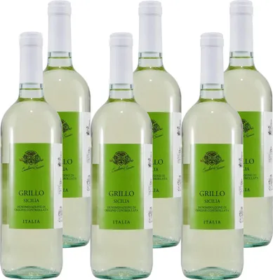 Produktbild von Casalina di Siziano Grillo Sicilia DOC -trocken- (6 x 0,75L)