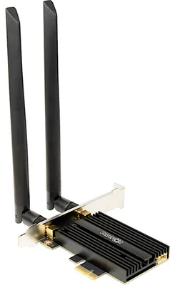 Immagine prodotto di Inter Tech 88888165 Inter-Tech Wi-Fi6E+ BT5.2 PCIe Adapter DMG-36 5400 Mbps retail