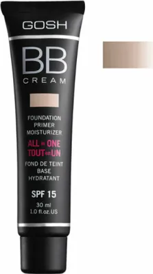 Produktbild von Gosh BB Cream Foundation Primer Moisturizer 02 Beige 30ml
