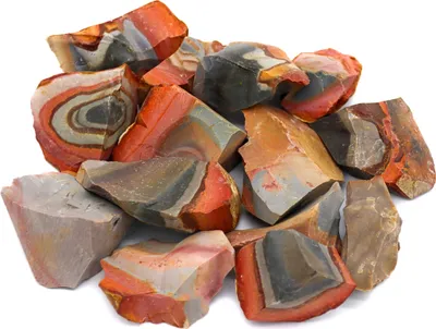 Produktbild von LAVISA Premium Heilsteine Edelsteine Set | Natürliche Kristalle für Dekoration und Wohlbefinden | 100% Natursteine Mineralsteine (Polychrom Jaspis)