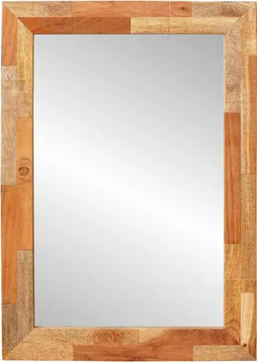 Immagine prodotto di vidaXL Specchio da bagno con ripiano in rovere Artisan 50 x 70 x 2,5 cm