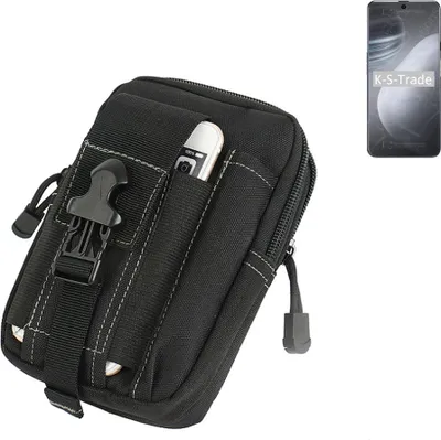 Produktbild von K-S-Trade Gürtel Tasche kompatibel mit Cubot X50 Gürteltasche Holster Schutz Hülle Handy Hülle Smartphone outdoor Handy-Hülle schwarz