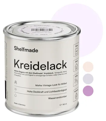 Produktbild von Kreidefarbe Möbel Shabby Chic Holzlack DIY - Chalk Paint matter Look