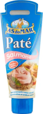 Produktbild von AS do MAR Patè Tonno Salmone Lachs Thunfischcreme 100g Streichfähige