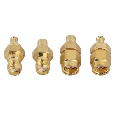 Obrázek produktu pro Adaptér MCX na SMA, adaptér MCX SMA, adaptér MCX samec na SMA samec, adaptér MCX samice na SMA samici, adaptér MCX samice na SMA samec, anténní adaptér DAB