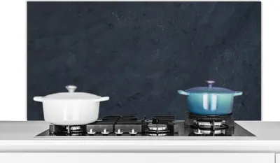 Produktbild von KitchenYeah®  Spritzschutz Küche - Küchenrückwand - Wandschutz für Herd und Spüle - Zement - Industrie - Beton 120x60 - Alu-Dibond (Alternative zum Spritzschutz aus Glas) - Hitzebeständig - Herdspritz