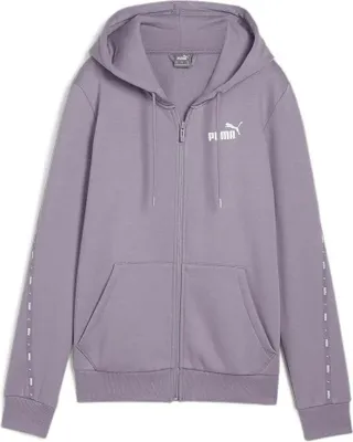 Produktbild von Puma Ess Tape Reißverschlusspullover Lila M Damen Lila M