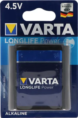 Produktbild von 1 Varta Longlife Power 3 LR 12 4,5V-Block