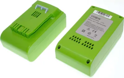 Produktbild von vhbw 2x Akku kompatibel mit Rössle Bisam 44, Biber 22 Werkzeug (5000 mAh, Li-Ion, 24 V)
