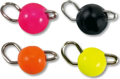 Produktbild von Paladin Tungsten Cheburashka flexibler Jigkopf - 3 Jigheads, Gewicht / Farbe:1g / orange