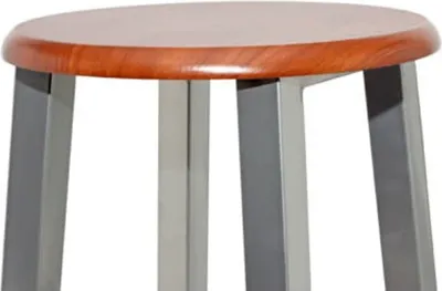 Produktbild von "im Sonderangebot"Barhocker 2er Set - CLORIS - Barstuhl - Optimal Komfort, Metall mit MDF-Sitz  - 30 x 30 x 70 cm - DEMöbel4889548