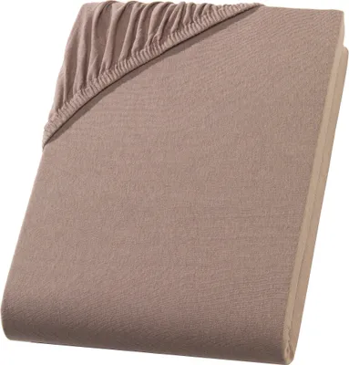 A folded fitted sheet is shown on a white background.