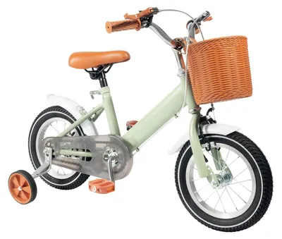Produktbild von 12-Zoll-Kinderfahrrad mit Stützrädern – Laufrad für Kinder im Alter von 2-4 Jahren