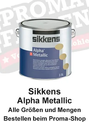 Produktbild von Sikkens Alpha Metallic 2,5l, Silber