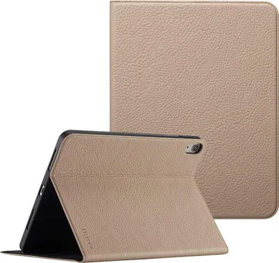 Productafbeelding van Selencia Riva Bookcase voor de Apple iPad Air 11 inch (2026) M4 / (2025) M3 / (2024) M2 / Air 5 (2022) / Air 4 (2020) - Beige