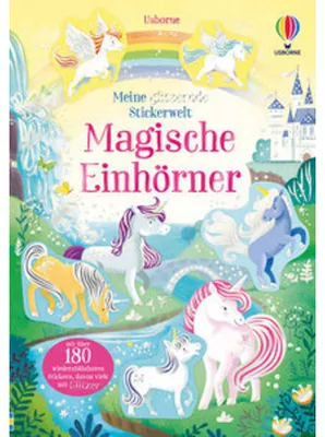 Produktbild von Meine glitzernde Stickerwelt: Magische Einhörner