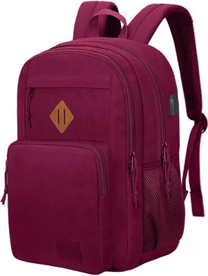 Immagine prodotto di Borsa grande per laptop da 15,6 pollici, rosso bordeaux