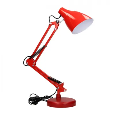 Produktbild von DIAN Schreibtischlampe 60W E27 Stahl, Rot - ON-DL-1/R