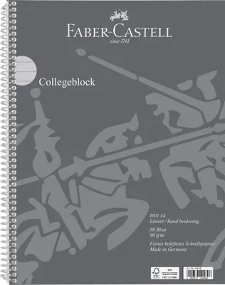Obrázek produktu pro FABER-CASTELL Collegeblock A4 liniert
