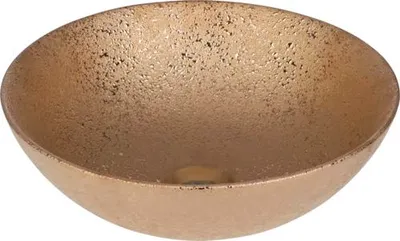 Produktbild von Differnz Aufsatzwaschbecken Bright 36 x 36 cm Keramik kupfer 38.009.28