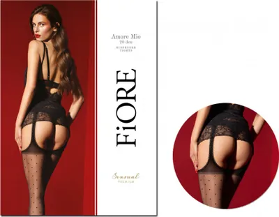 Produktbild von Amore Mio - Strapsstrumpfhose - 20 Denier