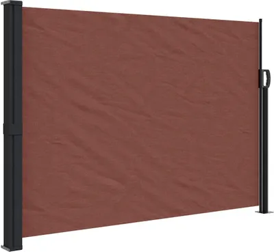 Produktbild von vidaXL Seitenmarkise Ausziehbar Braun 140x600 cm