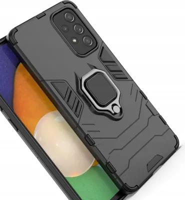 Obrázek produktu pro Pouzdro Ring Armor + magnetický držák pro Samsung Galaxy A73 Black