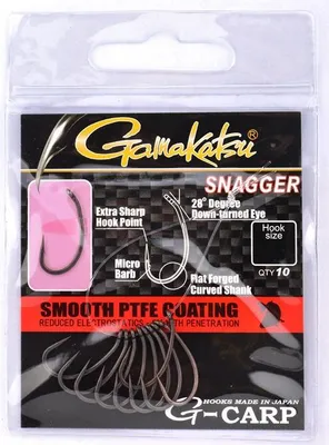Image de Gamakatsu G-Carp Snagger Hooks Gr.8