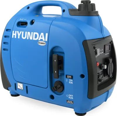 Produktbild von HYUNDAI Inverter-Generator HY1000Si D (1 kW, tragbar, 1 x 230V + 1 x 12V, 1 x USB)