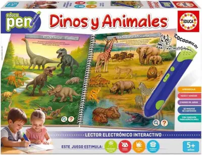Produktbild von Educa Ebducapen Dinos Und Tiere Mehrfarbig Mehrfarbig One Size