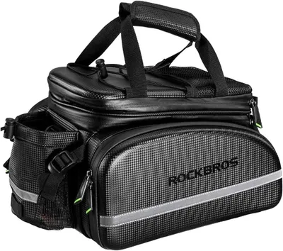 Produktbild von Fahrradgepäckträger-Tasche, erweiterbar – 10 bis 35 Liter – Wasserdicht