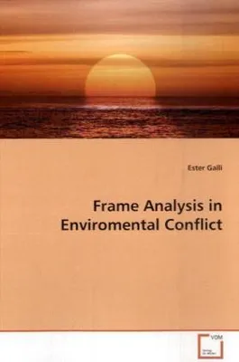 Zdjęcie produktu dla Frame Analysis in Enviromental Conflict