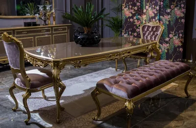 Produktbild von Luxus Hocker Designer Chesterfield Samt Beistellhocker Polster Bank Fußhocker
