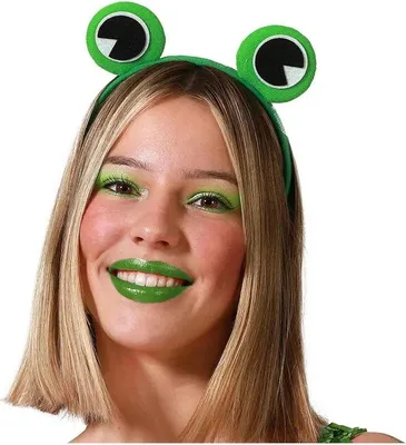 Produktbild von Atosa Frosch-stirnband Grün  Grün One Size